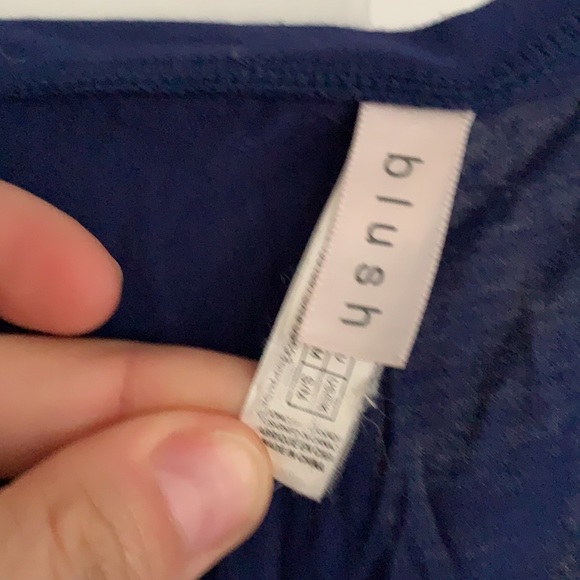 Blush Navy Robe - Picture 4 of 5